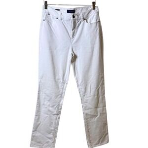 Talbots Cream Straight Leg Jeans